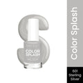 Swiss Beauty Color Splash Nail Polish - 601 Sterling Silver | Grocsy
