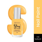 Swiss Beauty Slay Nail Color With Ultra Shine Formulation - 518 Sunburst | Grocsy