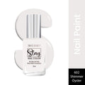 Swiss Beauty Slay Nail Color With Ultra Shine Formulation - 602 Shimmer Oyster | Grocsy