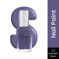 Swiss Beauty Slay Nail Color With Ultra Shine Formulation - 612 Amethyst Gleam | Grocsy