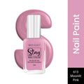 Swiss Beauty Slay Nail Color With Ultra Shine Formulation - 613 Moonlit Pink | Grocsy