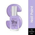 Swiss Beauty Slay Nail Color With Ultra Shine Formulation - 702 Shimmer Lilac | Grocsy