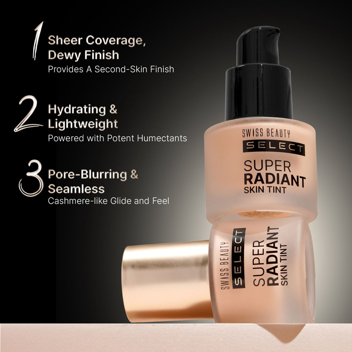 Swiss Beauty Select Super Radiant Skin Tint - 3 Sand Glow | Grocsy
