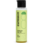 Cureskin Follicular Hair Oil - Nourishes & Strengthens with Biotin, Bhringraj and Coconut Hair Oil | Grocsy