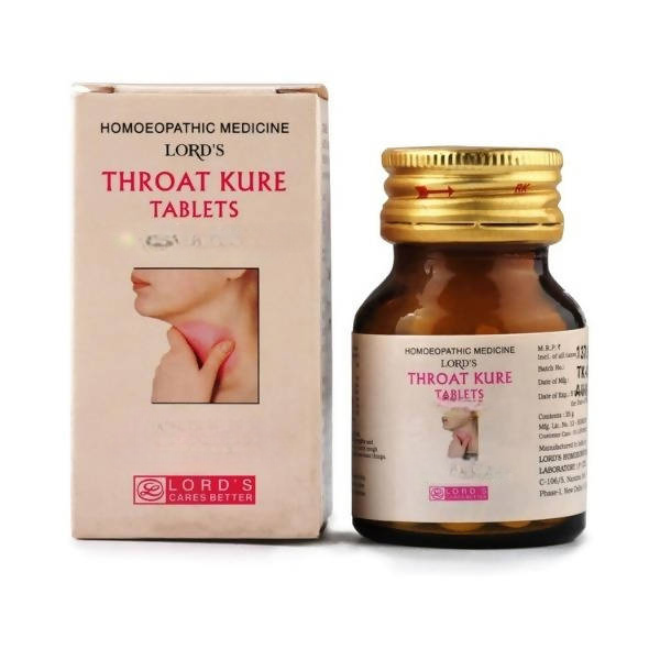 Lord's Homeopathy Throat Kure Tablets | Grocsy
