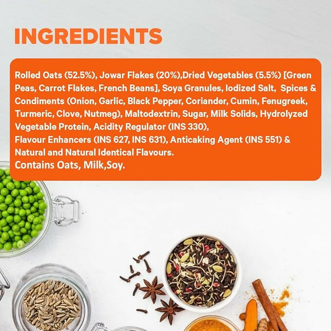 Sundrop Heart Classic Masala Oats With Millets | Grocsy