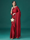 kasee Beads and Stones Satin Sarees | Grocsy