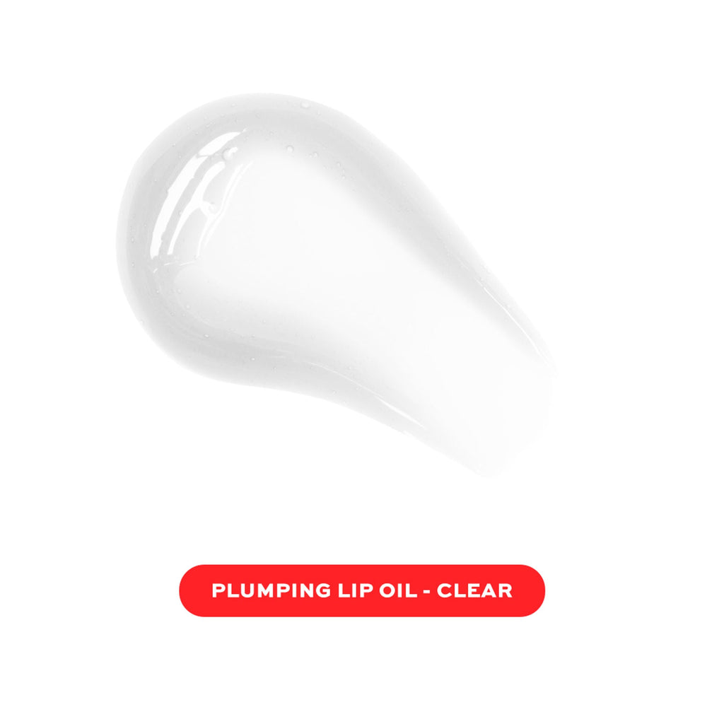 Makeup Revolution Heart Revolution Sweet Chilli Plumping Lip Oil - Clear | Grocsy