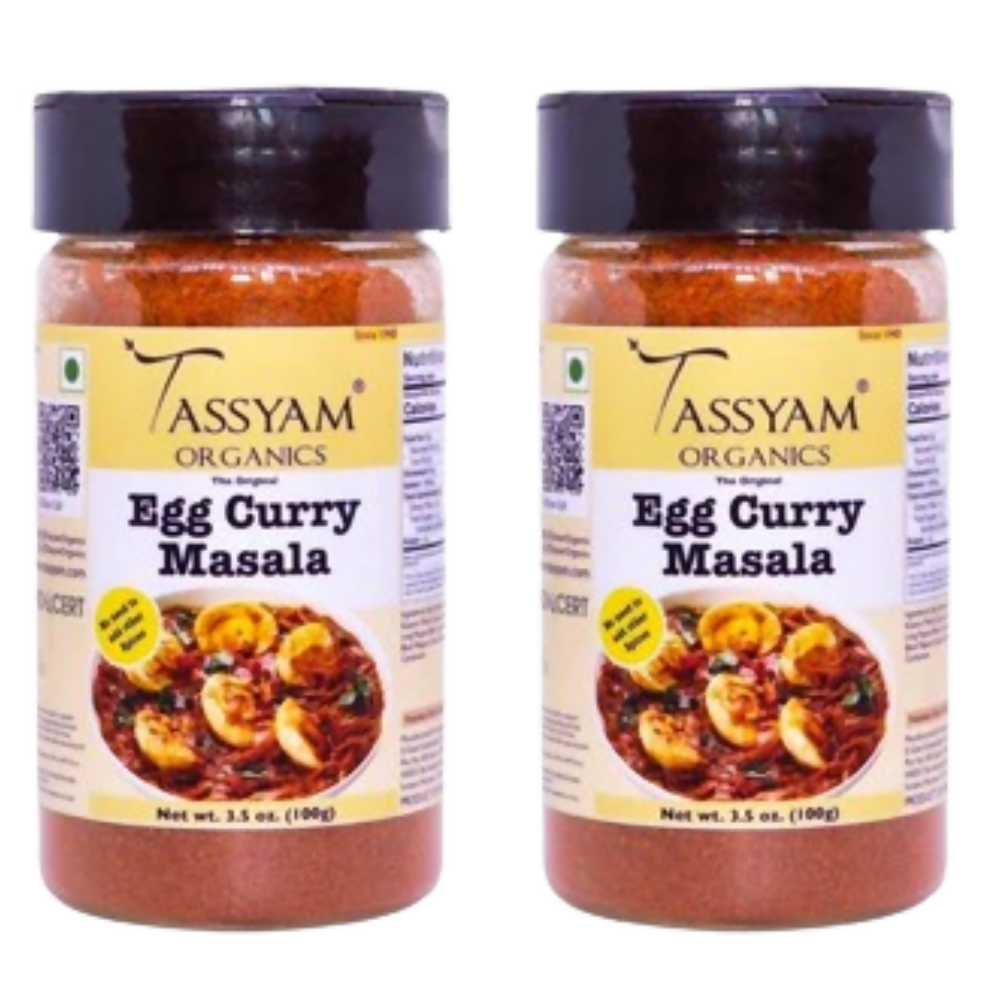Tassyam Organics Egg Curry Masala | Grocsy