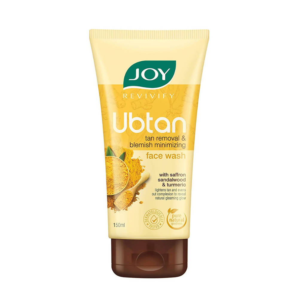 Joy Ubtan Tan Removal and Blemish Minimizing Face Wash | Grocsy