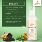 Yogez La Mu Shu Hair Fall Control Hair Oil | Grocsy