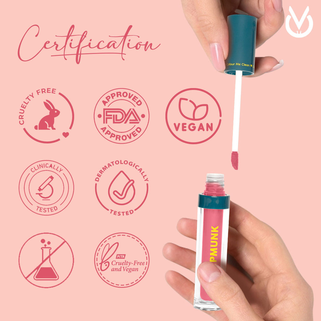 CHIPMUNK Lip It Right Liquid Matte Lipstick - 61 Speechless | Grocsy