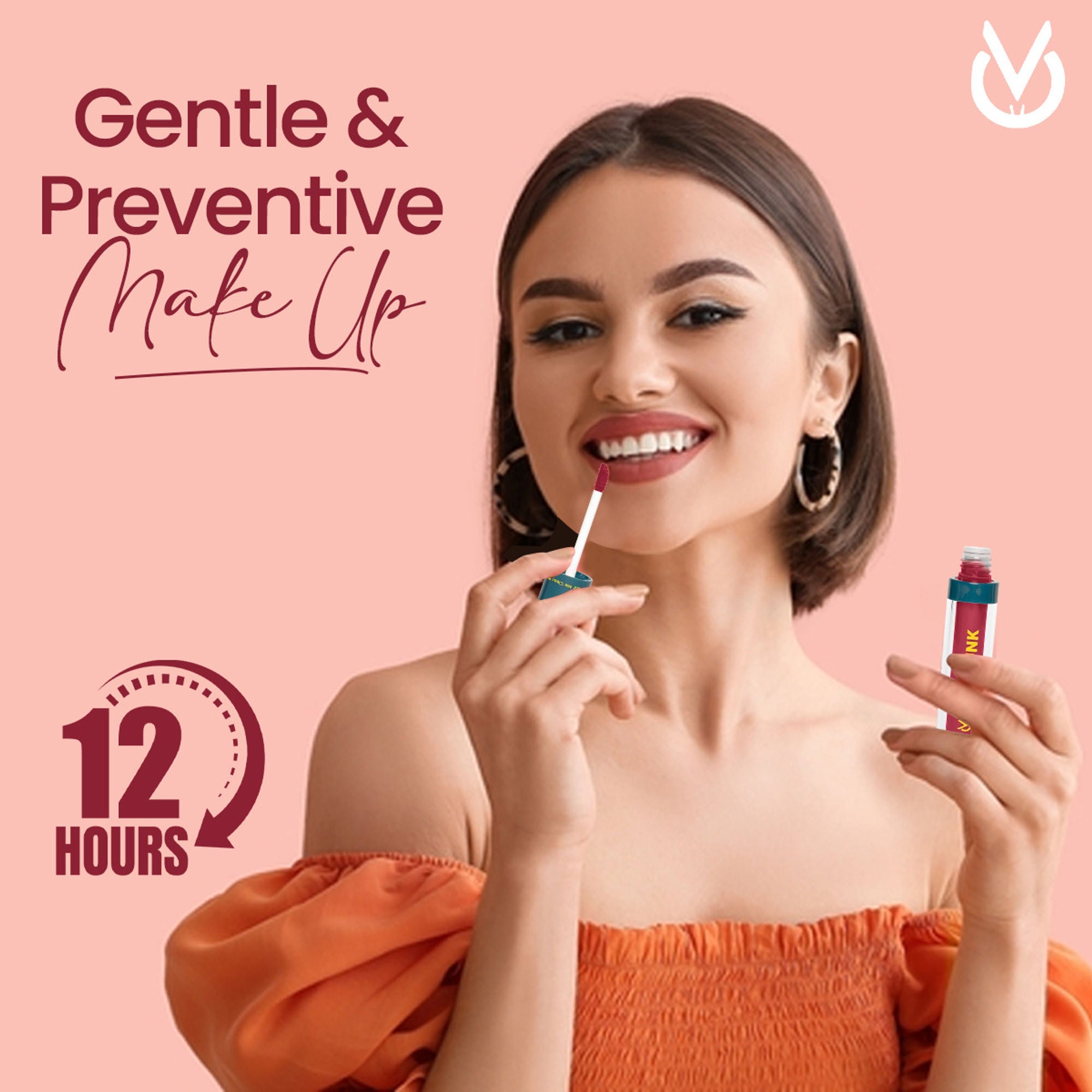 CHIPMUNK Lip It Right Liquid Matte Lipstick - 64 Effortless | Grocsy