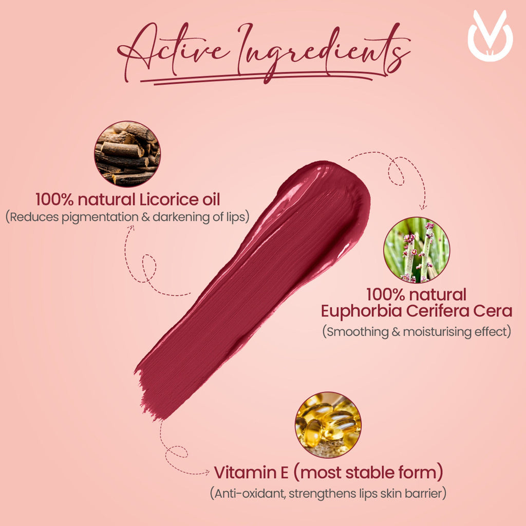 CHIPMUNK Lip It Right Liquid Matte Lipstick - 64 Effortless | Grocsy