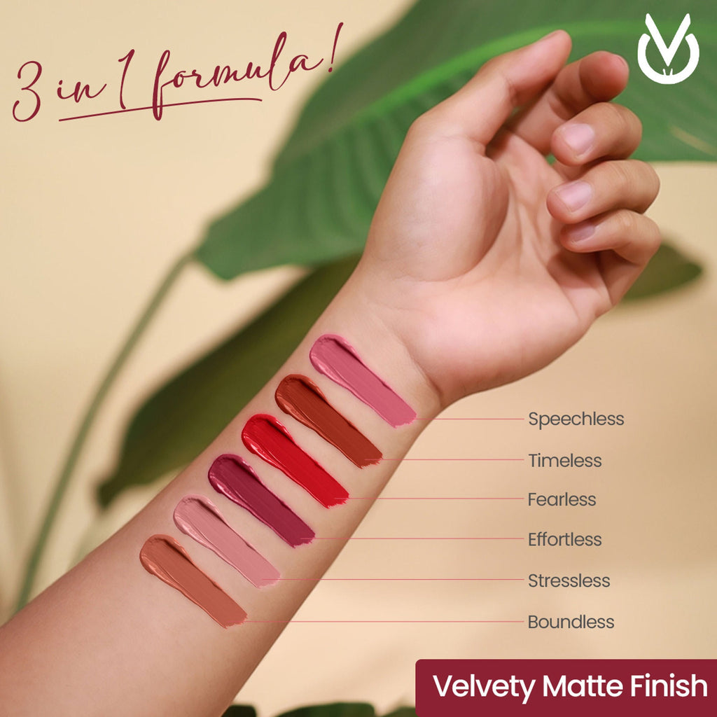 CHIPMUNK Lip It Right Liquid Matte Lipstick - 64 Effortless | Grocsy