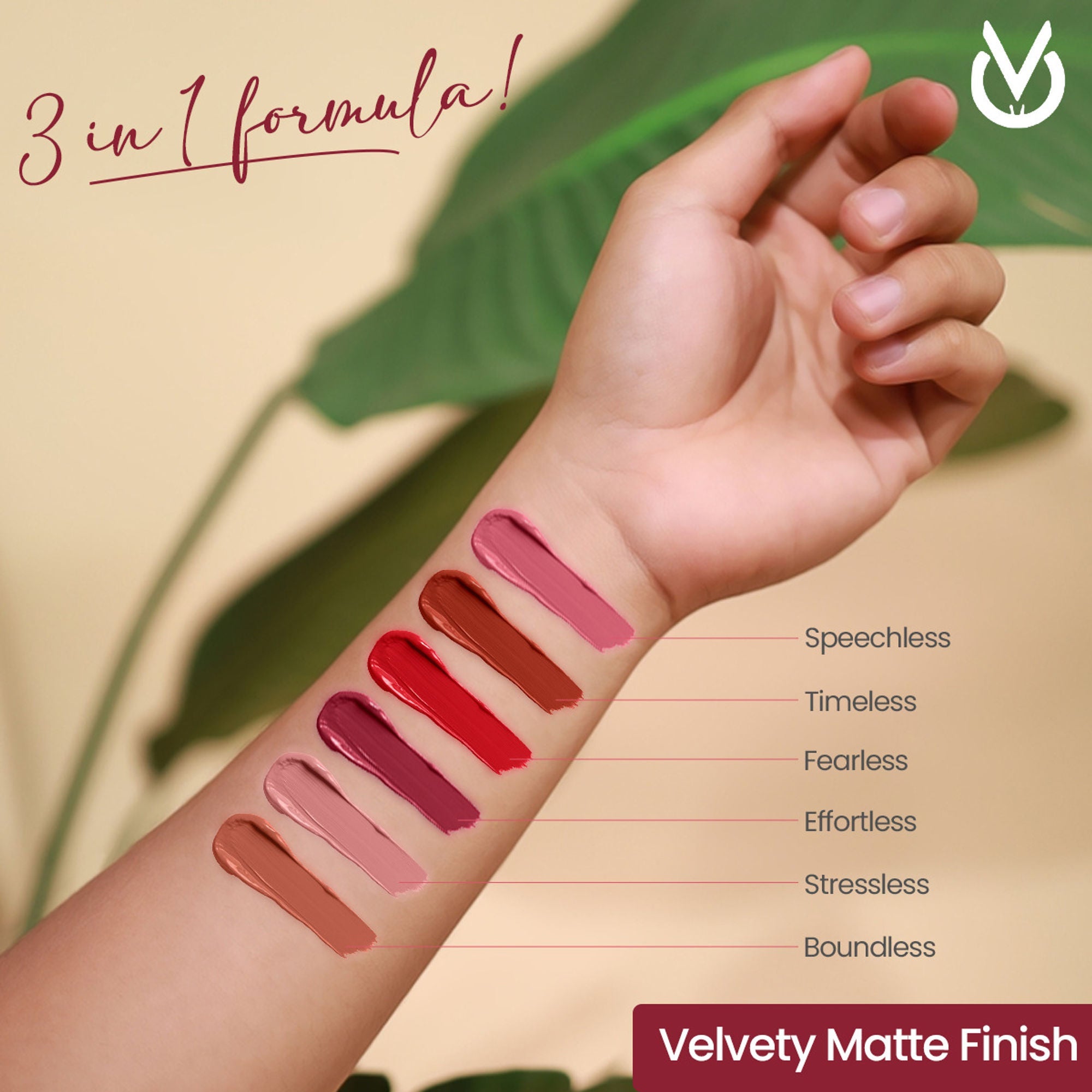 CHIPMUNK Lip It Right Liquid Matte Lipstick - 64 Effortless | Grocsy