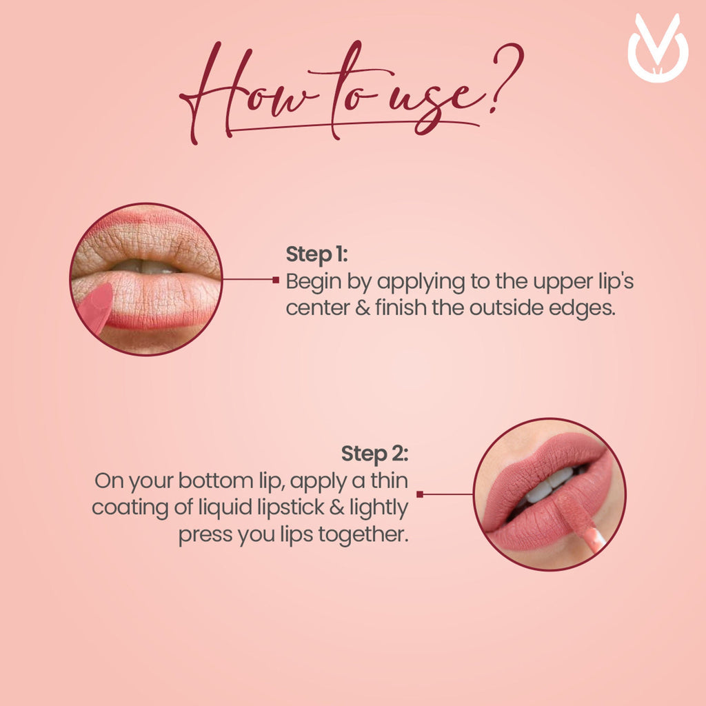 CHIPMUNK Lip It Right Liquid Matte Lipstick - 64 Effortless | Grocsy