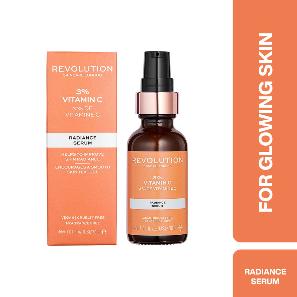 Makeup Revolution Skincare 3% Vitamin C Serum | Grocsy