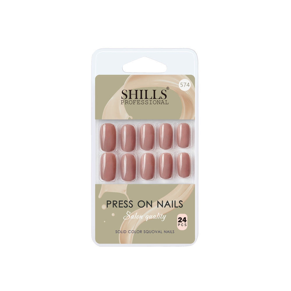 Shills Professional Reusable Press On Nails Square - SPN574 | Grocsy