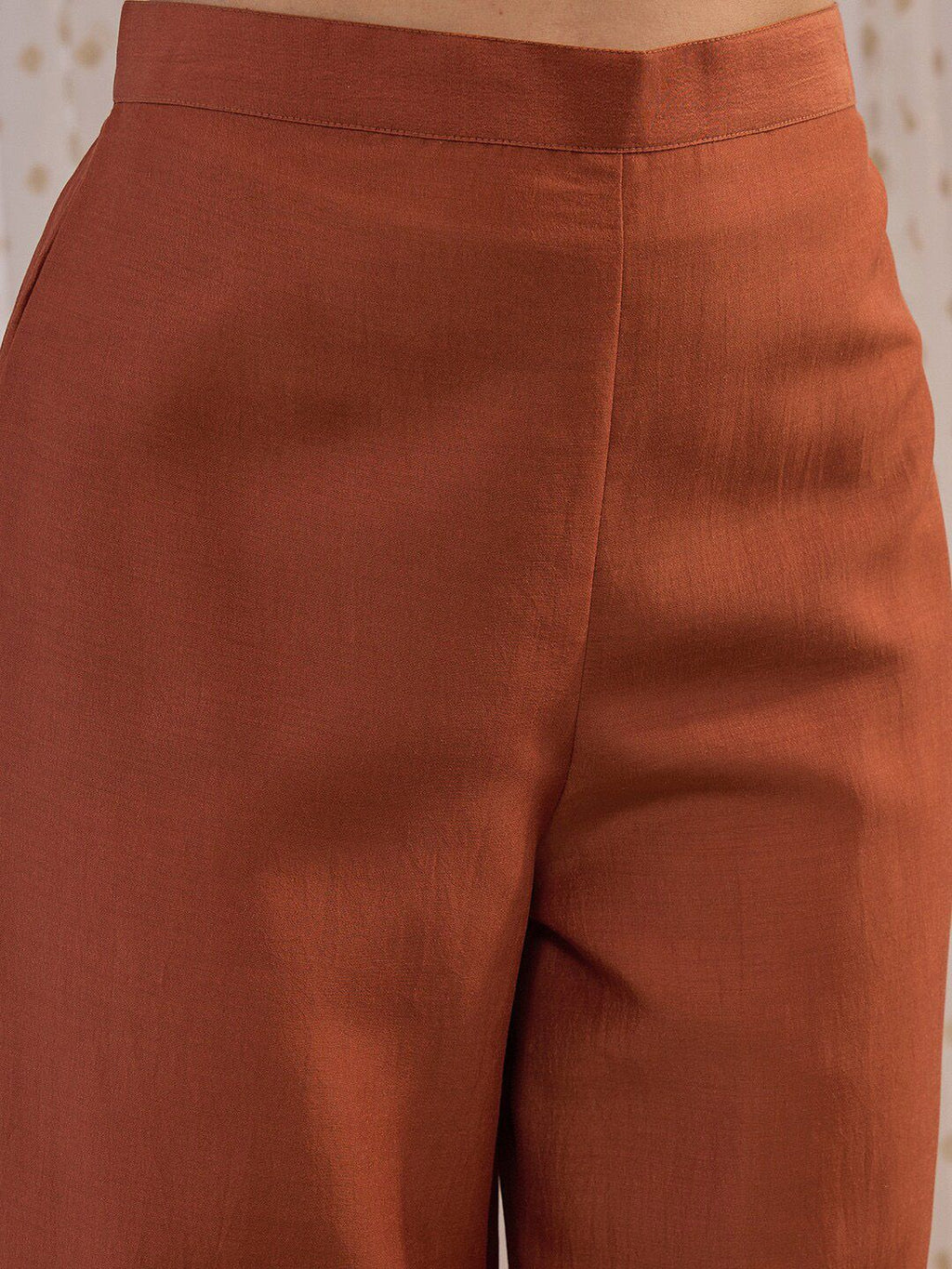Indo Era Ethnic Motifs Embroidered Regular Gotta Patti Kurta with Trouser & Dupatta | Grocsy