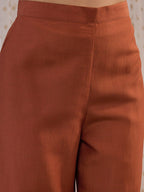 Indo Era Ethnic Motifs Embroidered Regular Gotta Patti Kurta with Trouser & Dupatta | Grocsy