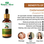 Nature Glow Herbal Cedarwood Essential Oil | Grocsy