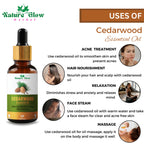 Nature Glow Herbal Cedarwood Essential Oil | Grocsy