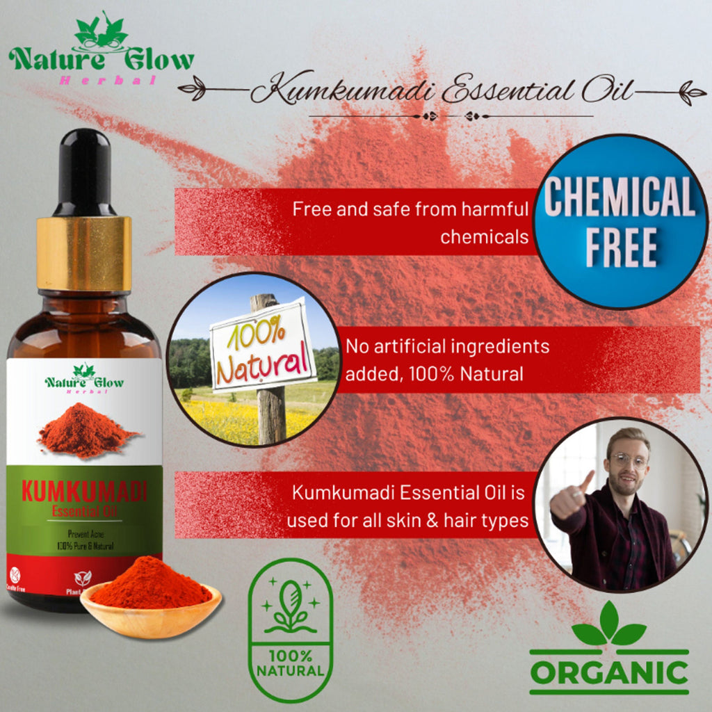 Nature Glow Herbal Kumkumadi Essential Oil | Grocsy