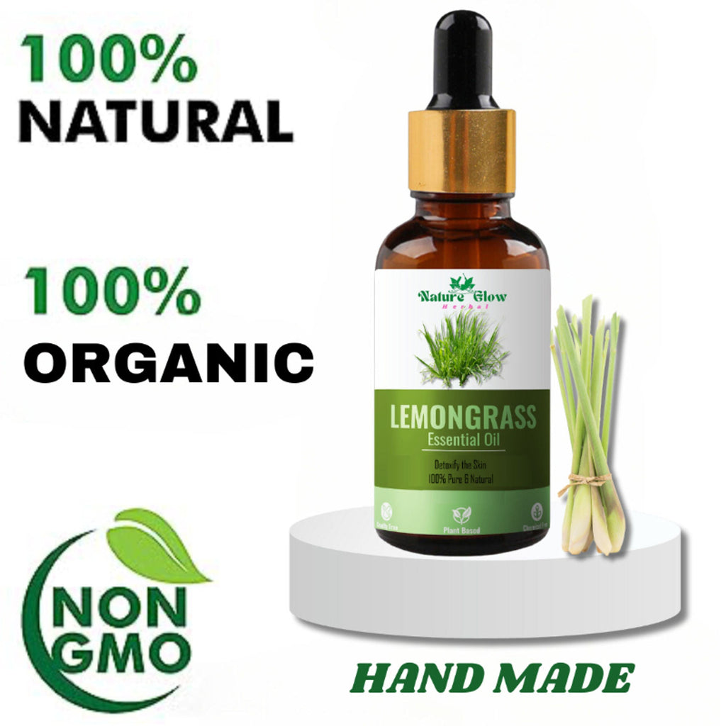 Nature Glow Herbal Lemongrass Essential Oil | Grocsy