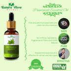 Nature Glow Herbal Peppermint Essential Oil | Grocsy