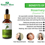 Nature Glow Herbal Rosemary Essential Oil | Grocsy