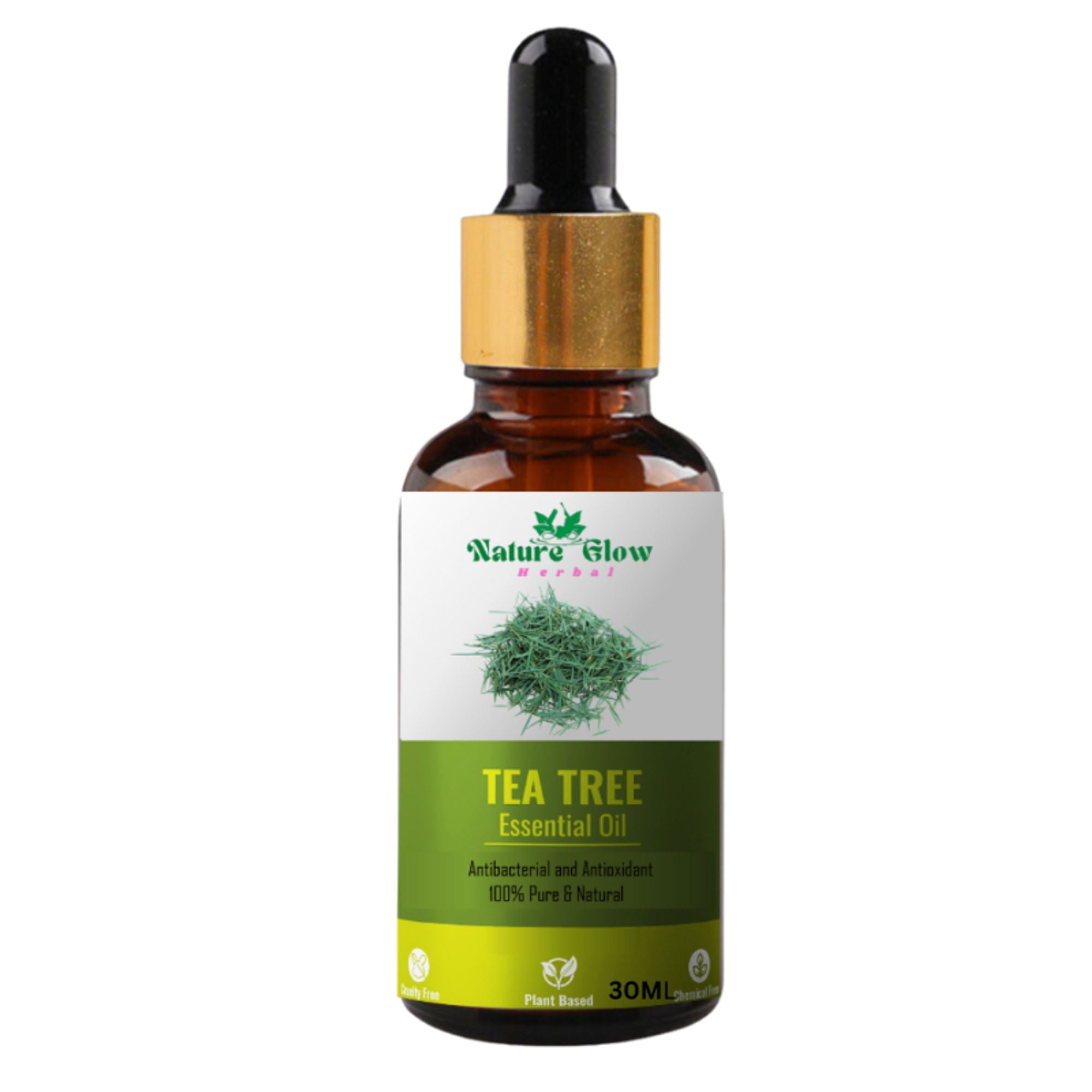 Nature Glow Herbal Tea Tree Essential Oil | Grocsy