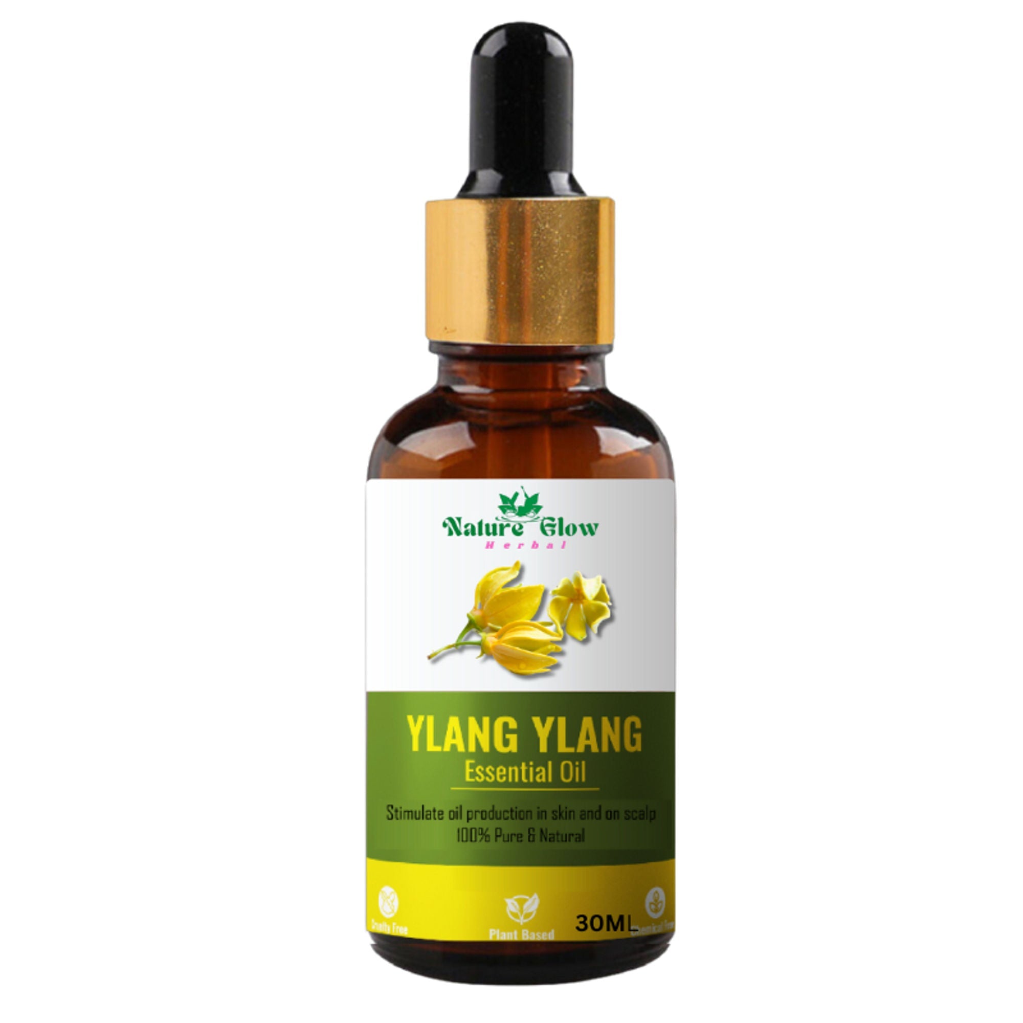 Nature Glow Herbal Ylang Ylang Essential Oil | Grocsy
