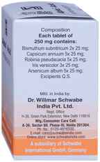 Dr. Willmar Schwabe India Alpha Acid Tablets | Grocsy