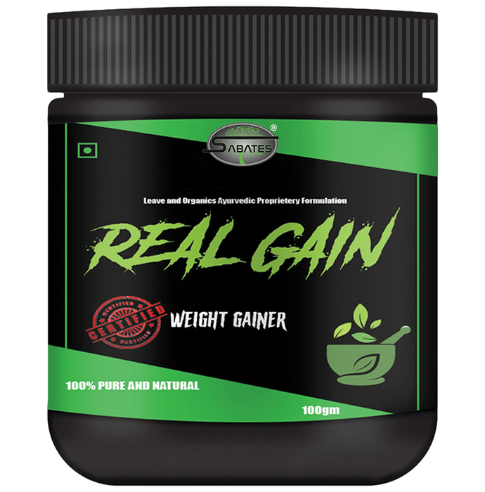 Sabates Real Gain Weight Gainer Powder | Grocsy