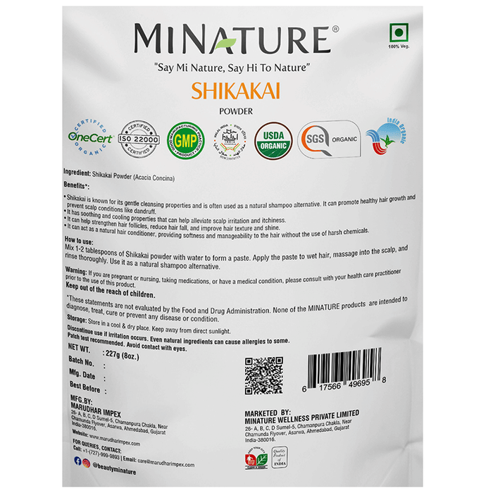 Minature Shikakai Organic Powder | Grocsy