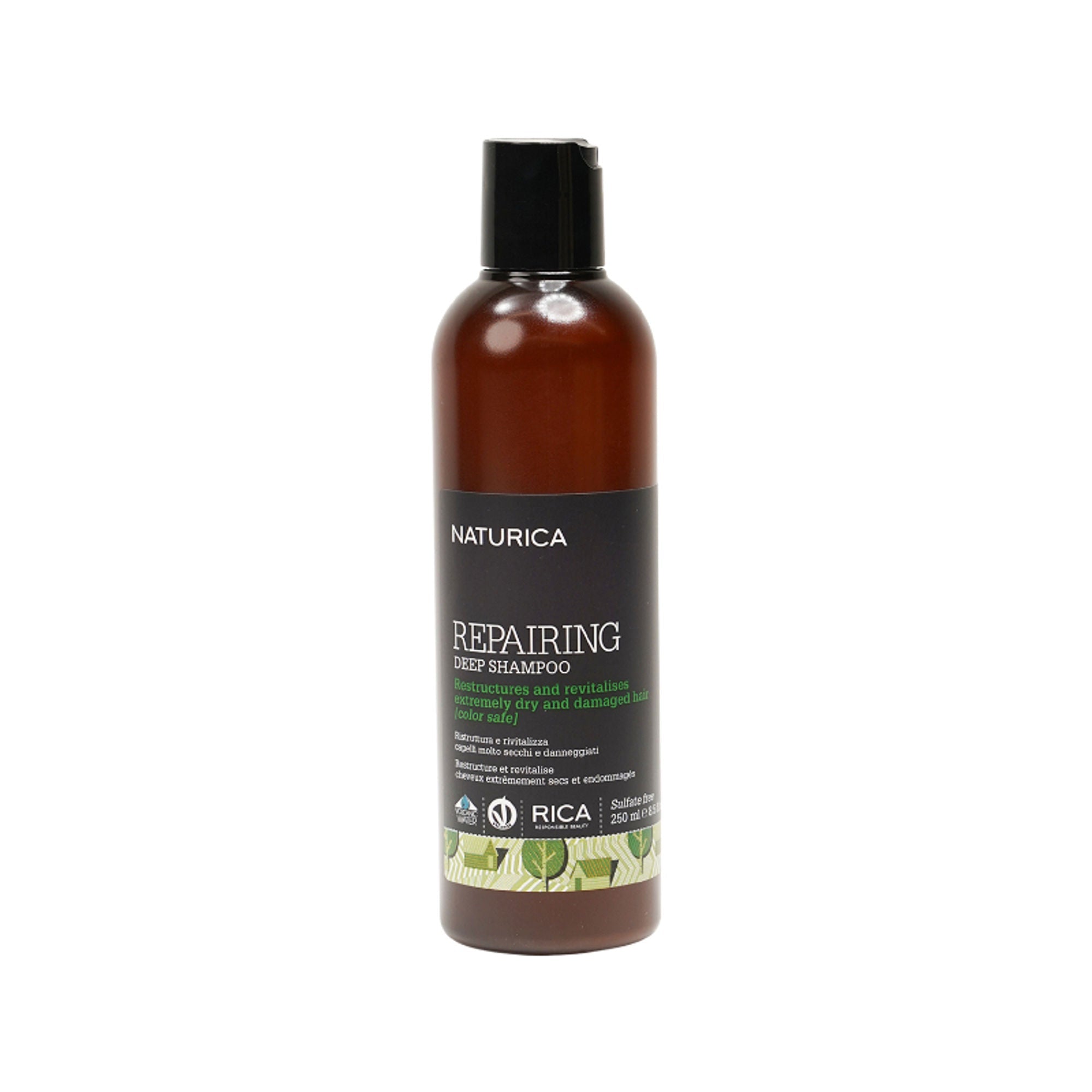 Naturica Repairing Deep Shampoo for Dry & Damaged Hair, Restructure with Sicilian Olive Oil Extract | Grocsy