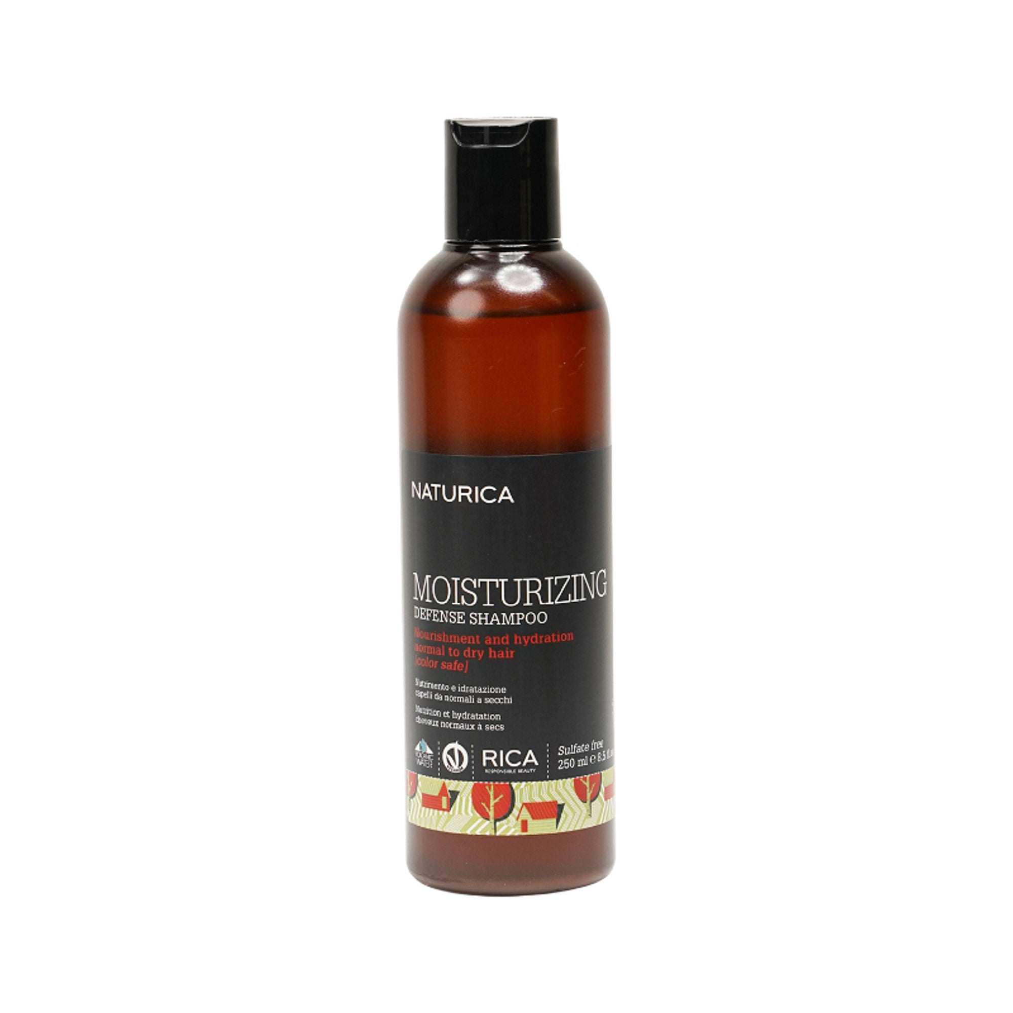 Naturica Moisturizing Defense Shampoo for Dry Hair, Hydrate with Keratin & Black Mulberry Extracts | Grocsy