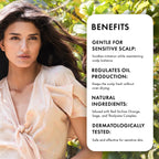 Naturica Balancing Remedy Shampoo for Sensitive Scalp, Regulate Oil with Sage & Nettle Extract | Grocsy