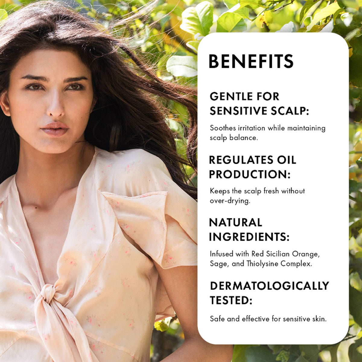 Naturica Balancing Remedy Shampoo for Sensitive Scalp, Regulate Oil with Sage & Nettle Extract | Grocsy