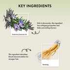 Naturica Energizing Miracle Shampoo for Thin Hair, Strengthen with Rosemary Oil & Ginseng Extract | Grocsy