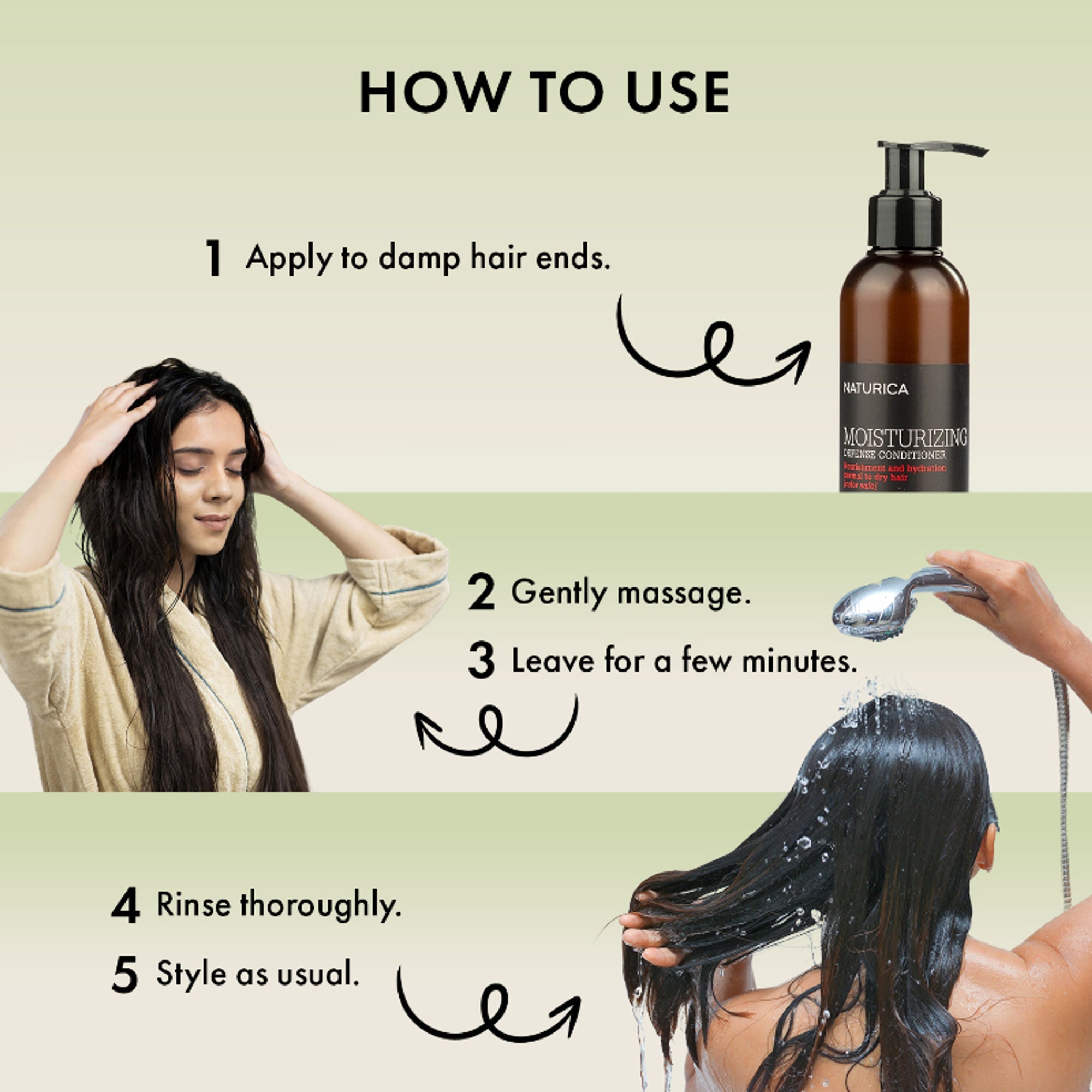 Naturica Moisturizing Defense Conditioner for Dry and Frizz Hair, Nourish with Grape oil & Keratin | Grocsy