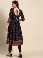 All About You Women Ethnic Motifs Printed Regular Kurta with Trouser | Grocsy