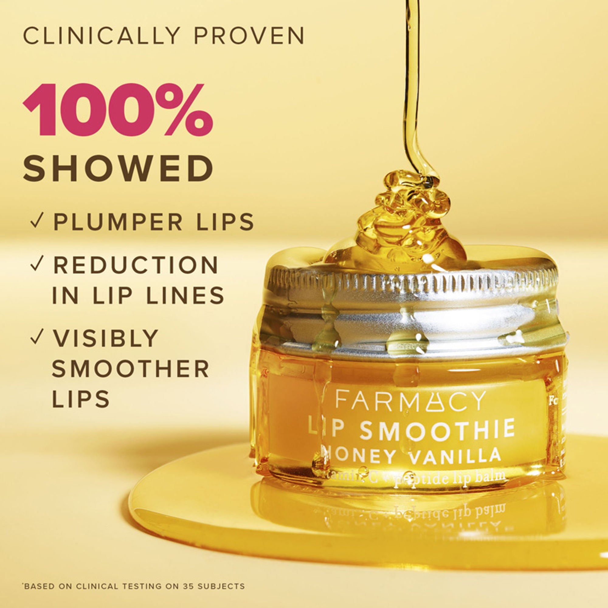 Farmacy Beauty Lip Smoothie Vitamin C + Peptide Lip Balm | Grocsy