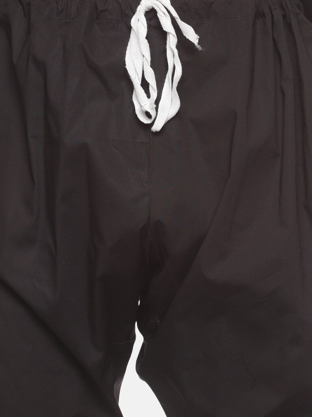 Sethukrishna Men Black Pure Cotton Kurta with Pyjamas | Grocsy
