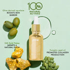 Nykaa Naturals Skin Potion 24K Gold Collagen Boosting Face Oil Serum with Squalene | Grocsy