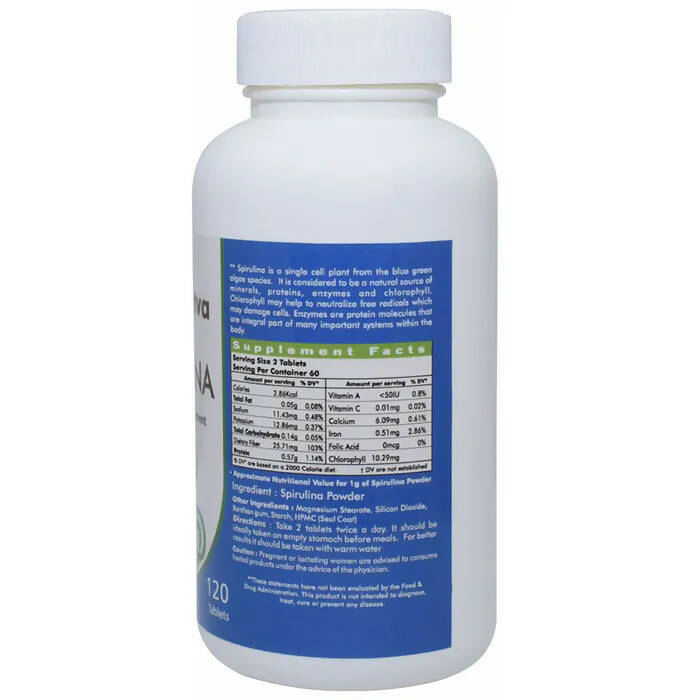 Ved Tattva Spirulina Tablets | Grocsy