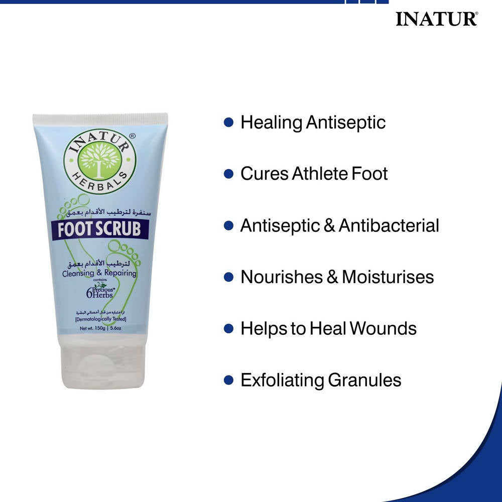 Inatur Foot Scrub | Grocsy