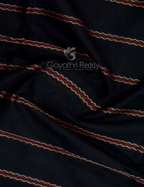 Kalanetha Black Coloured Pure Narayanpet Cotton Saree By Gayathri Reddy Designer Studio | Grocsy