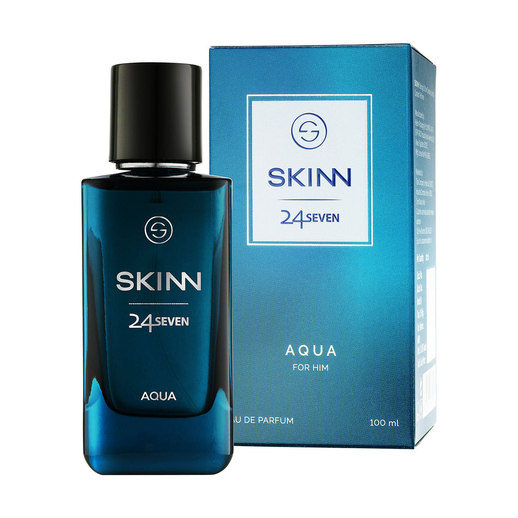 Skinn By Titan 24Seven Perfume for Men - Aqua Eau De Parfum | Grocsy